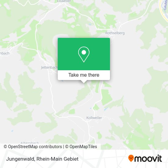 Карта Jungenwald