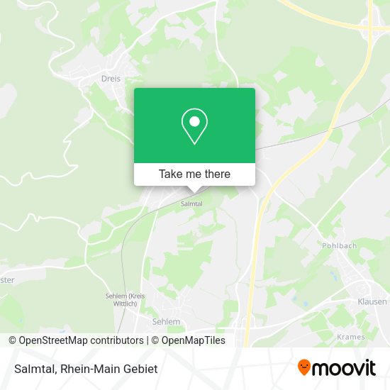 Карта Salmtal