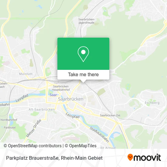 Карта Parkplatz Brauerstraße