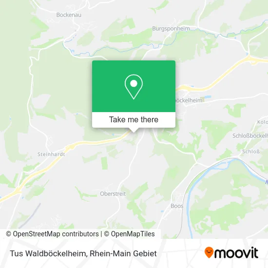 Карта Tus Waldböckelheim