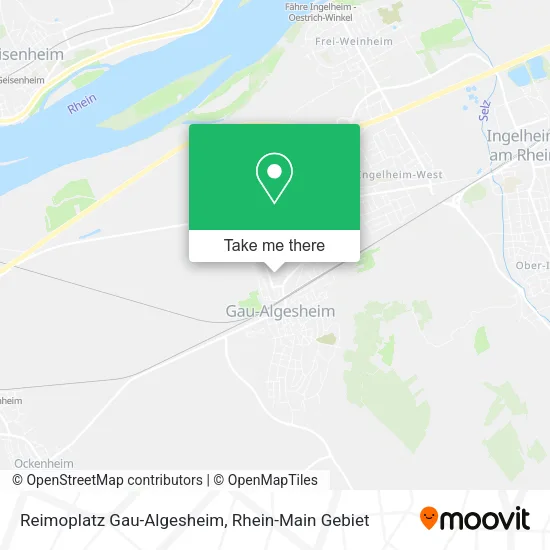 Карта Reimoplatz Gau-Algesheim