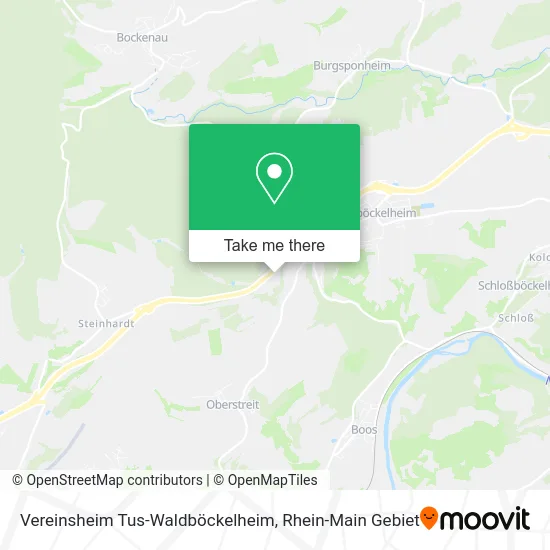 Карта Vereinsheim Tus-Waldböckelheim