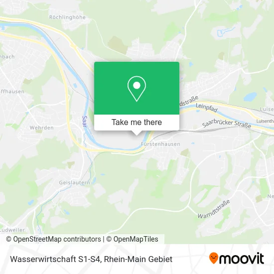 Карта Wasserwirtschaft S1-S4