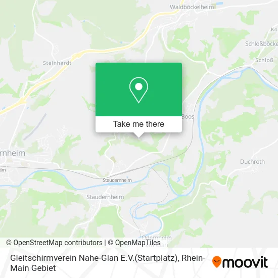 Карта Gleitschirmverein Nahe-Glan E.V.(Startplatz)