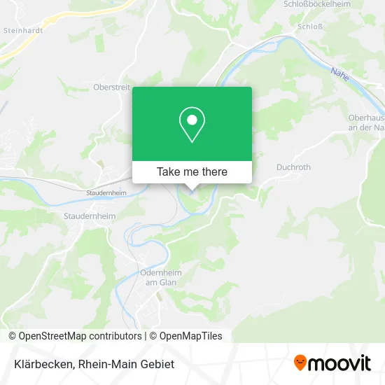 Карта Klärbecken