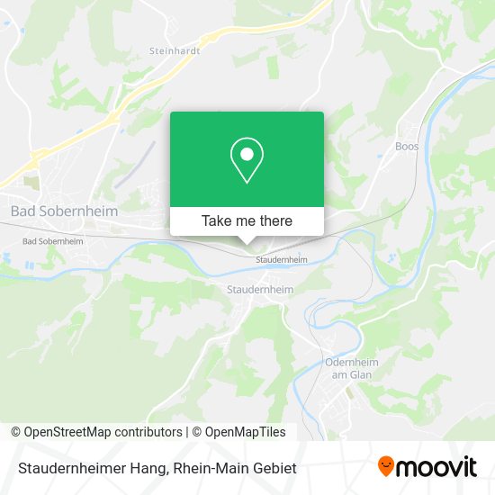 Карта Staudernheimer Hang