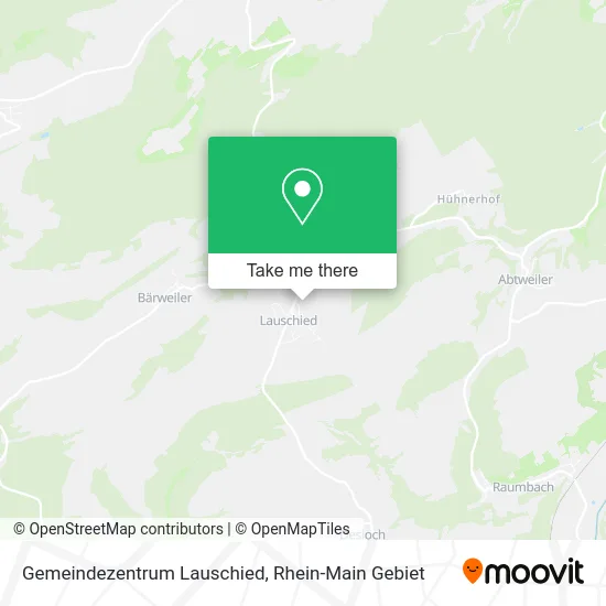Карта Gemeindezentrum Lauschied