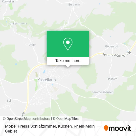 Карта Möbel Preiss Schlafzimmer, Küchen