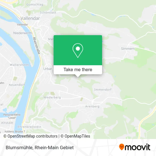 Карта Blumsmühle