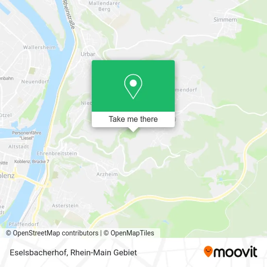 Карта Eselsbacherhof