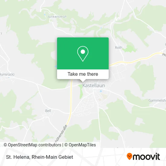 Карта St. Helena