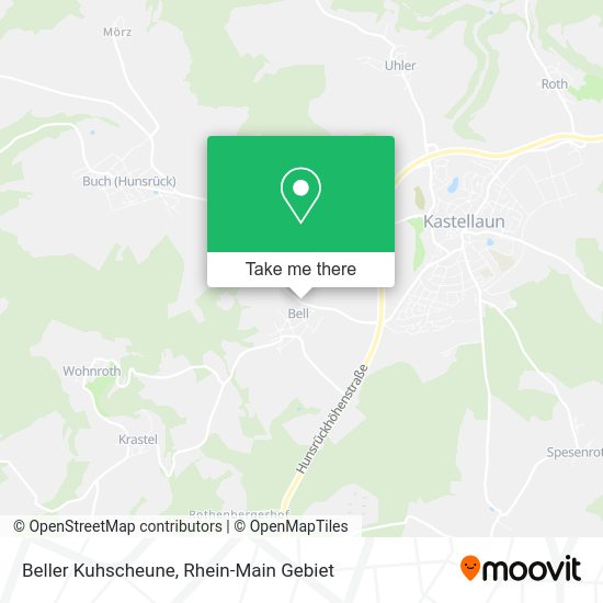 Карта Beller Kuhscheune