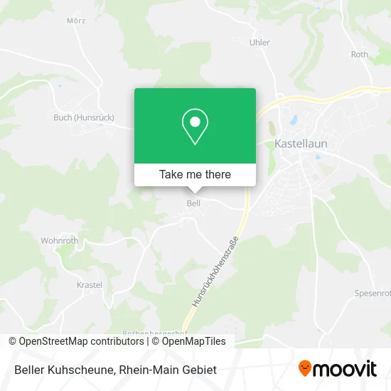 Карта Beller Kuhscheune
