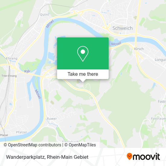 Карта Wanderparkplatz
