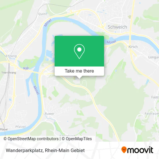 Карта Wanderparkplatz