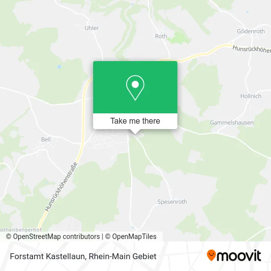 Карта Forstamt Kastellaun
