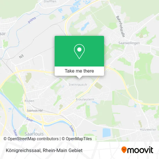 Карта Königreichssaal