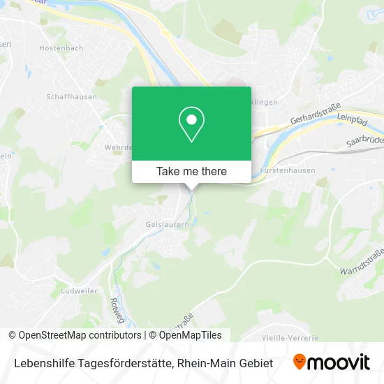 Карта Lebenshilfe Tagesförderstätte