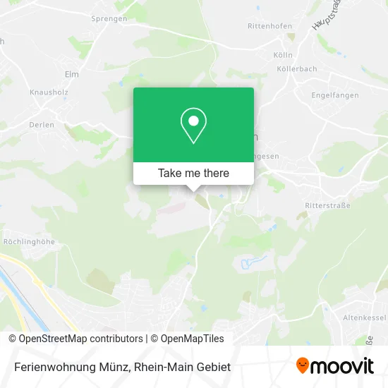 Карта Ferienwohnung Münz