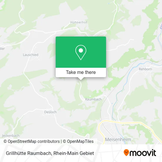 Карта Grillhütte Raumbach