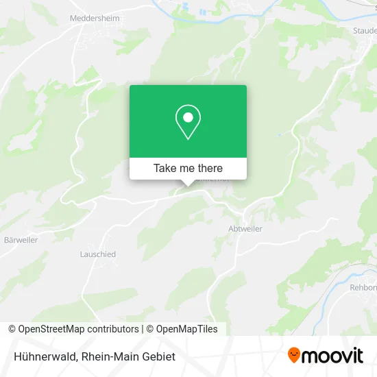 Карта Hühnerwald
