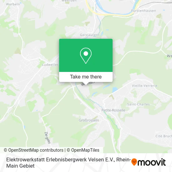 Карта Elektrowerkstatt Erlebnisbergwerk Velsen E.V.