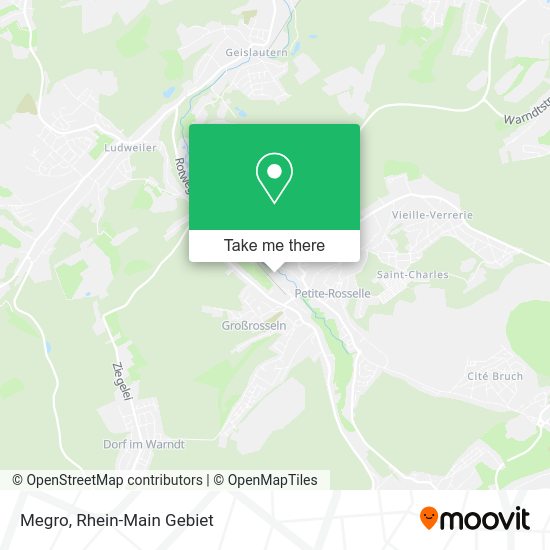 Карта Megro