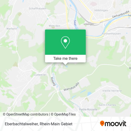 Карта Eberbachtalweiher