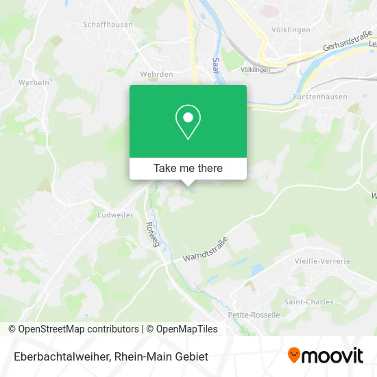Карта Eberbachtalweiher