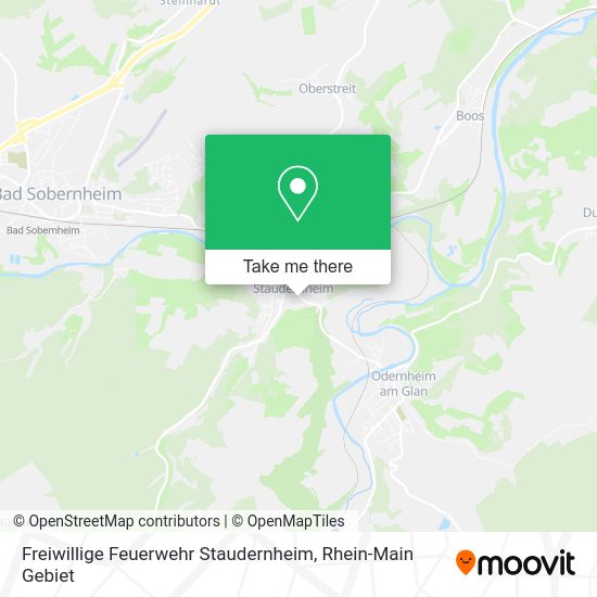 Карта Freiwillige Feuerwehr Staudernheim