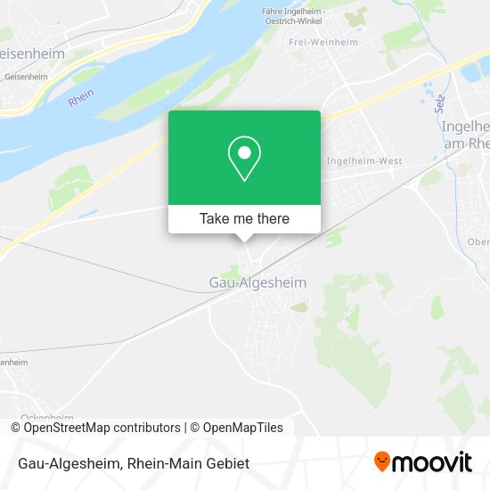 Карта Gau-Algesheim