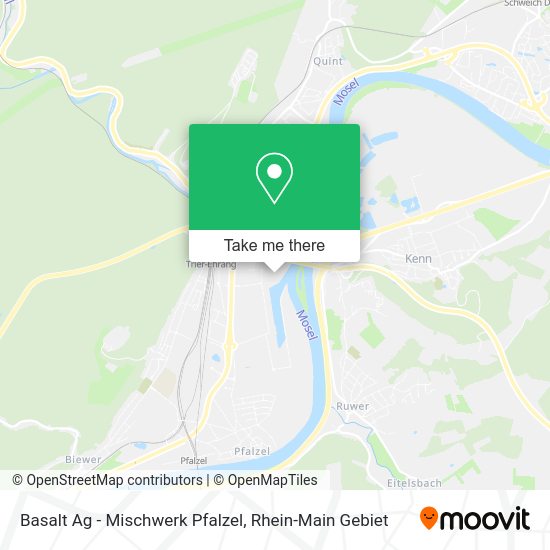 Карта Basalt Ag - Mischwerk Pfalzel