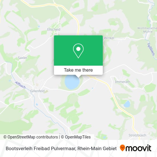 Карта Bootsverleih Freibad Pulvermaar