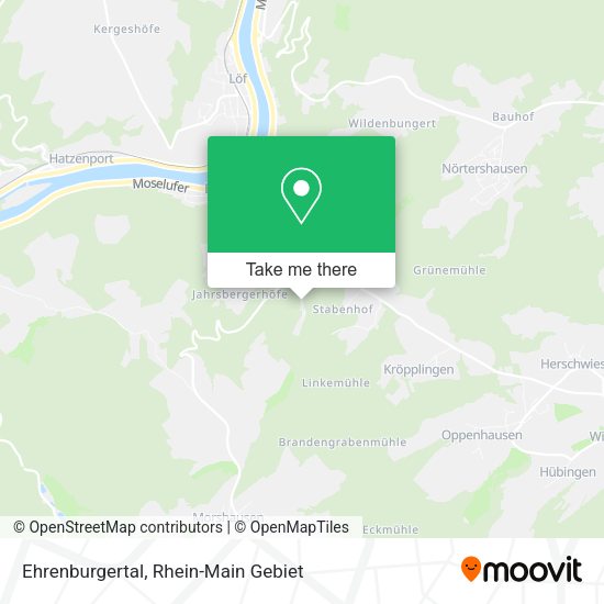 Карта Ehrenburgertal