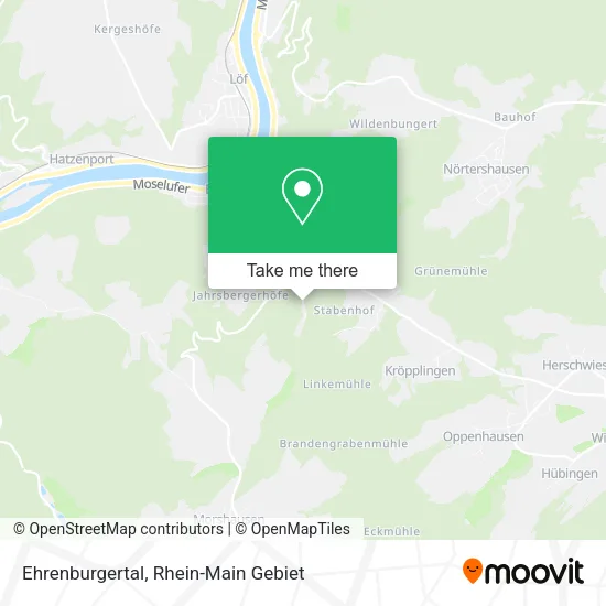 Карта Ehrenburgertal