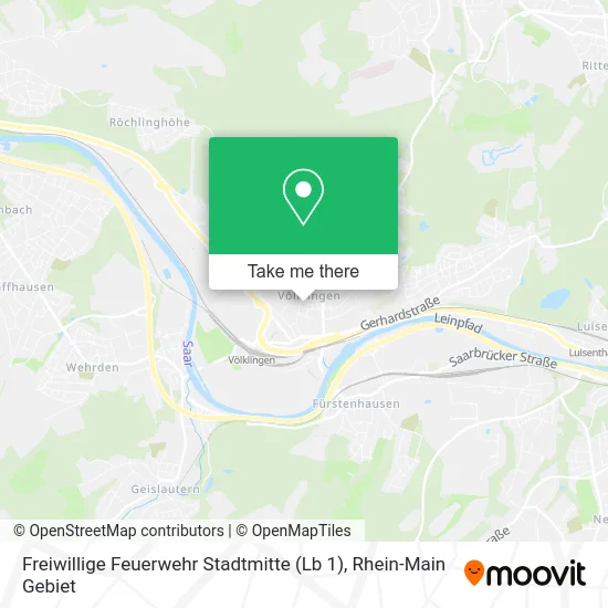 Карта Freiwillige Feuerwehr Stadtmitte (Lb 1)