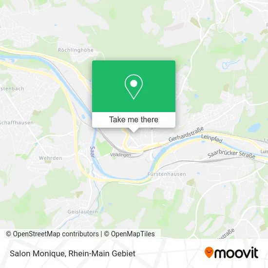 Карта Salon Monique