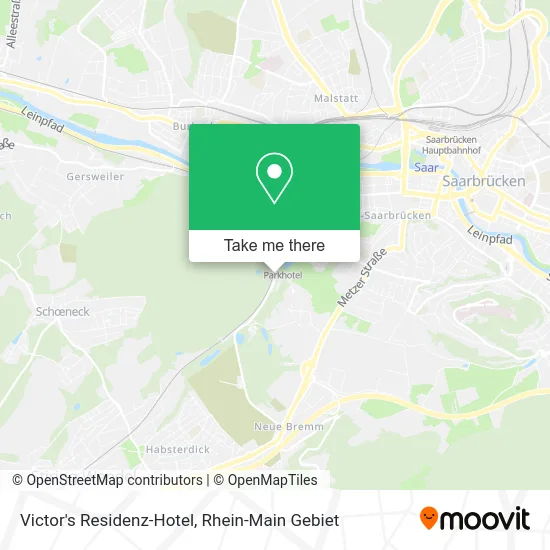 Карта Victor's Residenz-Hotel