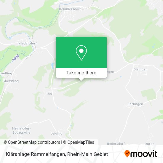 Карта Kläranlage Rammelfangen