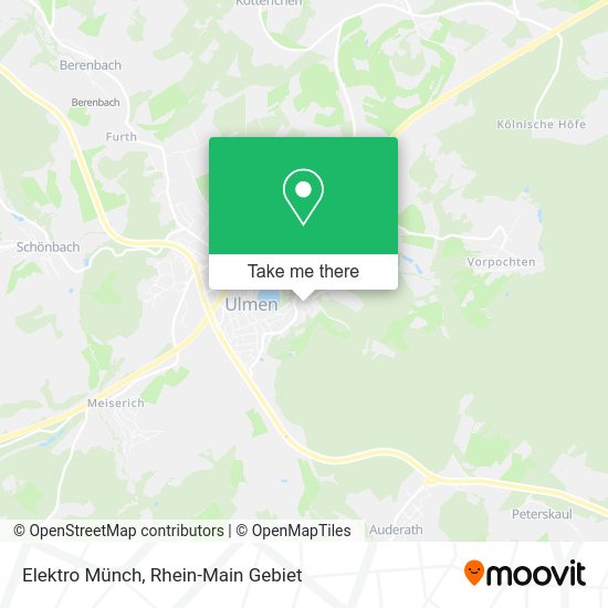 Карта Elektro Münch