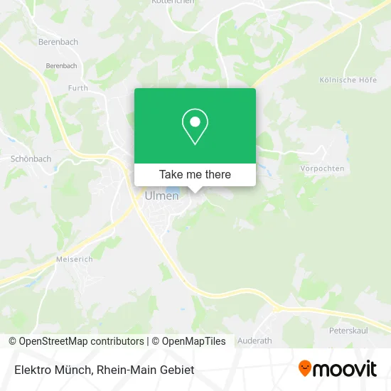 Карта Elektro Münch