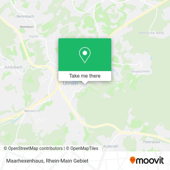 Карта Maarhexenhaus