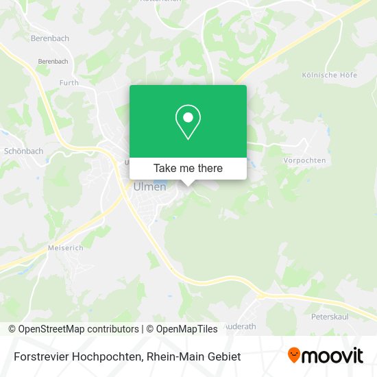 Карта Forstrevier Hochpochten
