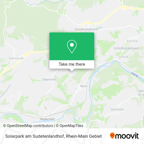 Карта Solarpark am Sudetenlandhof