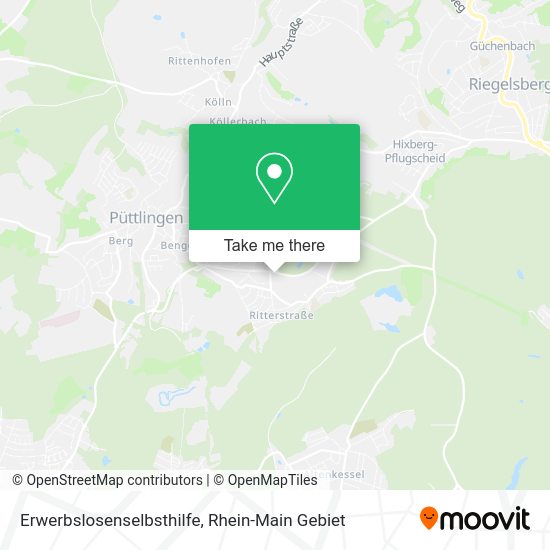 Карта Erwerbslosenselbsthilfe