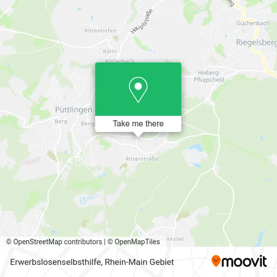 Карта Erwerbslosenselbsthilfe