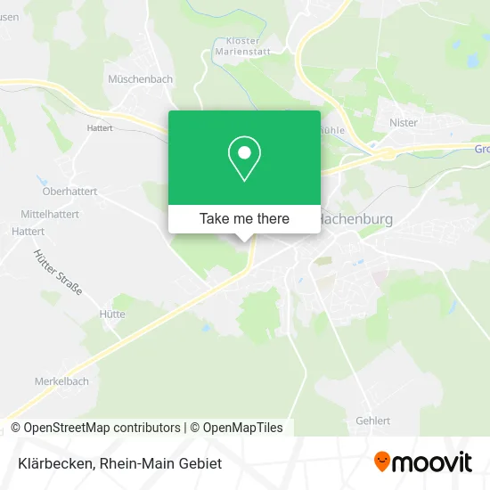 Карта Klärbecken