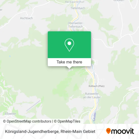 Карта Königsland-Jugendherberge