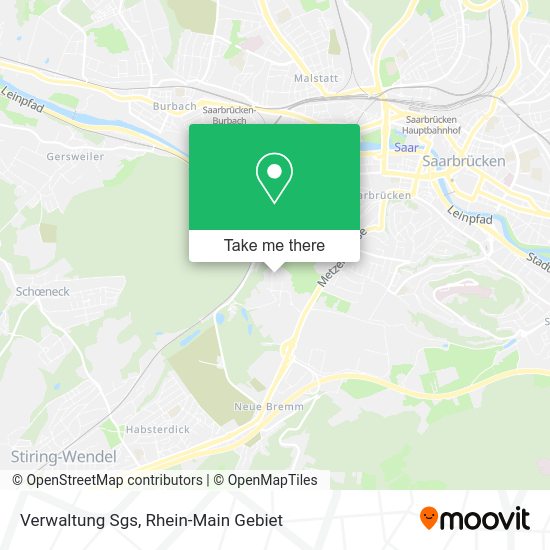 Карта Verwaltung Sgs