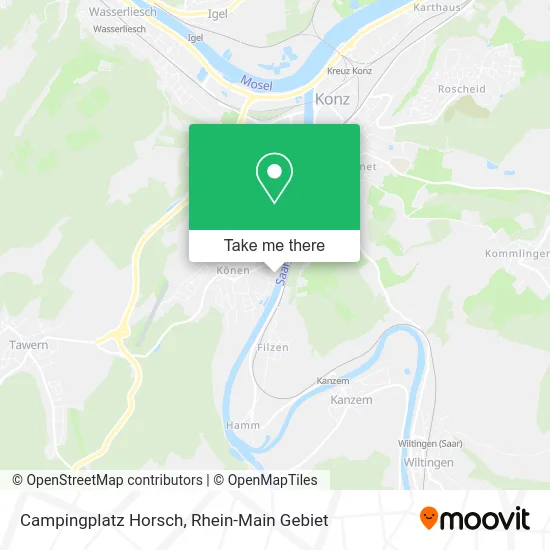 Карта Campingplatz Horsch